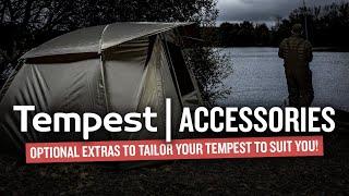 Tempest Bivvy and Brolly Accessories Overview | Skull Caps, Insect Panels and More!