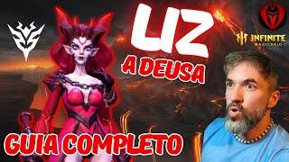 INFINITE MAGICRAID | LIZ A DEUSA | GUIA COMPLETO DESSA GRANDE ÉPICA DA LEGIÃO DA CATÁSTROFE