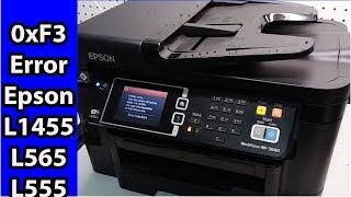 0xF3 Error Epson L1455 Printer | Encoder Disk Problem Solved