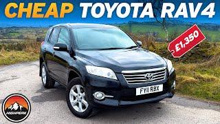 I BOUGHT A CHEAP TOYOTA RAV4 FOR £1,350!