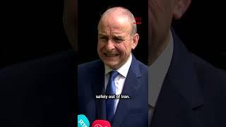 Micheál Martin Urges De-escalation After US Strikes