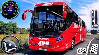 Euro Coach City Bus Simulator - Real Offroad Bus Driving 3D - Android GamePlay