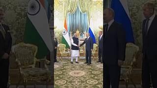 Putin Holds Talks With India's Modi at Kremlin During Moscow Visit