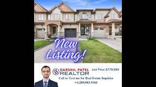 3 bed 3 bath townhouse in Hamilton, Ontario