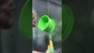 Powder coating process is always cool to watch. #powdercoating #custom #satisfying #process