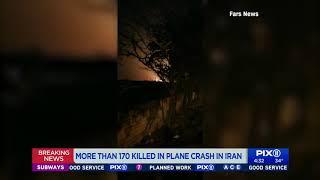 Plane carrying 176 crashes in Iran, no survivors reported