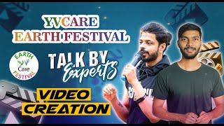 Vegan Activists Suresh Vyas & Shivam Nandi at YVCare Earth Festival  #videocreators #veganfestival