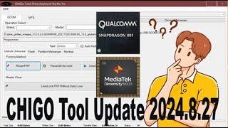 How Does This Tool Work  |   CHIGO Tool Update 2024 Mediatek - Qualcomm