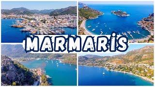 Marmaris'i Gökyüzünden Keşfedin - Harika Dron Görüntüleriyle Marmaris Koyları - Marmaris Turkey