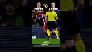 Messi vs Ronaldo skill competition #football #shorts #soccershorts #ronaldo #messi #footballskills