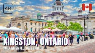  Kingston, Ontario Canada Walking Tour | City Walks [4K HDR/60fps]