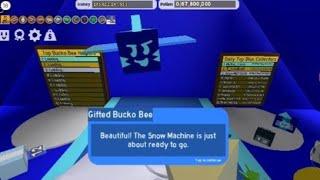 Gifted Bucko bee Beesmas quest rewards 2022 - Bee Swarm Simulator