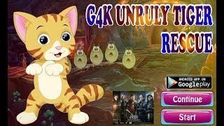 G4K Unruly Tiger Rescue Walkthrough [Games4King]