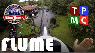 THE FLUME - Alton Towers - on ride POV - GoPro