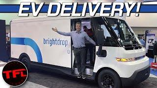 Gas, What Gas? The BrightDrop EV600 Is GM's Purpose-Built Electric Van To Deliver All Your Packages!