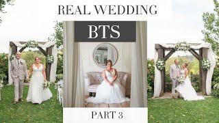 Part 3 | Behind the Scenes: Capturing Bride's Dress, First Look & Rainy Wedding Portraits!