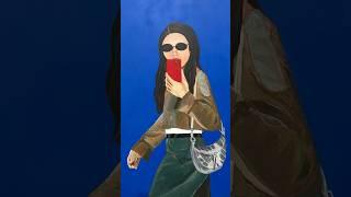 WALK - mixed media, 30x40”, time lapse of all layers