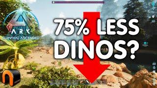 Ark Survival Ascended NO DINOS Less Than ASE?