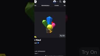 ( Limited UGC Item ) How To Get Gem Haul ROBLOX ( 2025 ) DeanOfficial YT