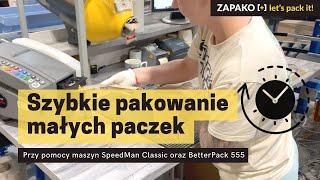 Szybkie pakowanie małych paczek