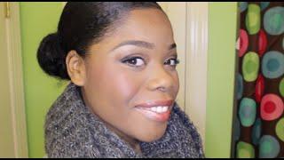 Cozy Winter Makeup + Hair Tutorial | Too Faced Semi Sweet Chocolate Bar