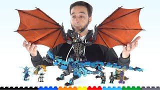 Is LEGO a good value? Dragon face-off vs. Mega Construx!