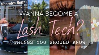 RICH OFF LASHES | THINGS YOU SHOULD KNOW BEFORE BECOMING A LASH TECH | HOW TO MAKE $10K IN A MONTH