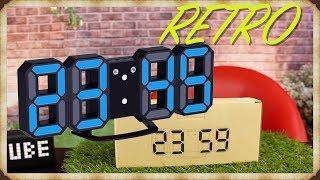 MEGA RETRO LED Digital-Wecker / Uhr