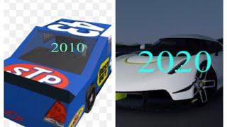 Evolution  Of Roblox Car 2010-2020