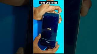 Poco C50 Hard Reset #shorts #mobilerepairing #tipsandtricks