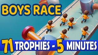 Easy Platinum With 71 Trophies - Boys Race Quick Trophy Guide