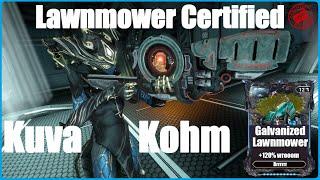 Kuva Kohm - Galvanized Lawnmower Build