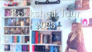  BOOKSHELF TOUR  |07.2023| ausführliche Bücherregal Tour Lieblingsbücher Fantasy New Adult & mehr!