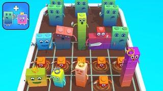 Merge Number Cube: Fam Run - Gameplay Walkthrough Android,ios