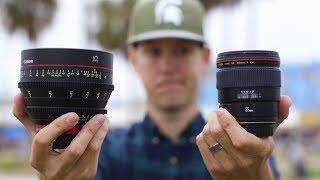 $1,000 Lens vs $4,000 Lens — Are Cinema Lenses Worth It?