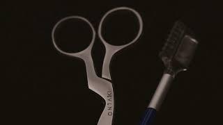 ONTAKI Eyebrow Scissors with Brow Brush & Comb