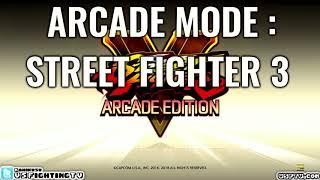 SFV: ARCADE EDITION - Street Fighter III Chara. Select Screen Theme