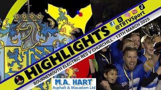 HIGHLIGHTS: Bournemouth Electric Res v Churchill (John Carter Cup Final) #nonleague #cupfinal