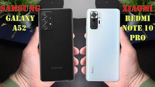 Samsung Galaxy A52 vs Xiaomi Redmi Note 10 Pro | Full Comparison