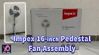 Impex 16-inch Pedestal Fan Assembly