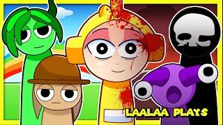  ESCAPE SCARY SPRUNKY | LaaLaa Plays Sprunky Incredibox