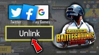 How To Remove / Unlink Social Media Account in Pubg Mobile