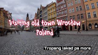 Visiting Old town Wrocław Poland