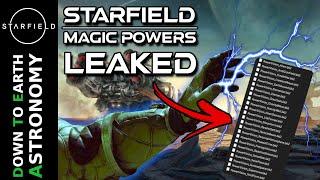 StarField Leaked Magic Powers