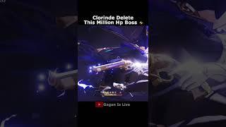 #Clorinde Delete This Million Hp Boss #viral #genshinimpact #trending #hoyocreators #escoffier #Ifa