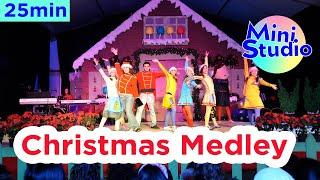 Christmas Songs Medley | Mini Studio & Kids Power | 25 Minutes