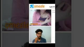 Girl Showing Me On Omegle  #viral #omegle #shorts #funny #boobs #boob #chotudada