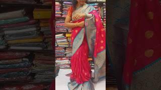 Kanjivaram Silk Saree At Dev Selection Booking No. 9270167929 #music #kanjeevaramsilk #pavadai