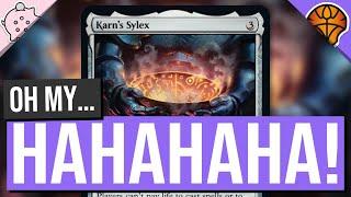 Oh My...Hahahahaha! | Karn's Sylex | Dominaria United Spoilers | Magic the Gathering