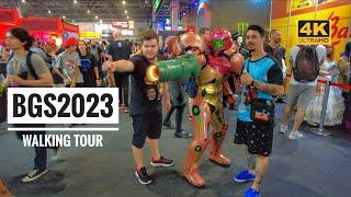 BGS 2023 Brasil Game Show São Paulo Tour | 4K Walk